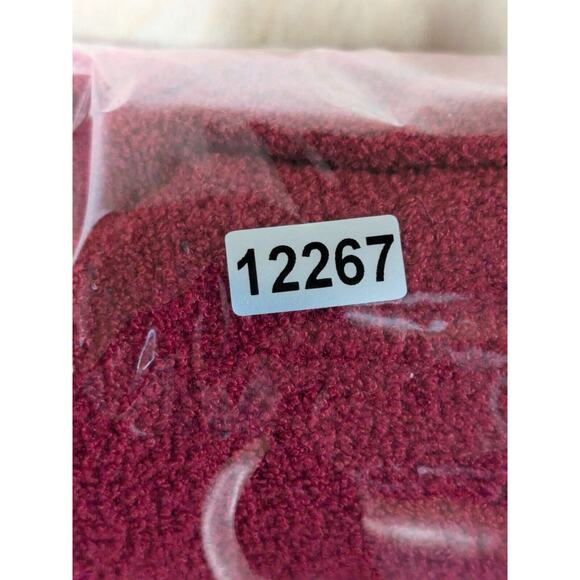 Soft Surroundings Fleece Jacket Womens Small Button Accent Pile Mock Neck Red - Picture 10 of 10